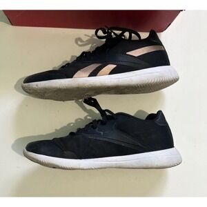 Reebok Stridium Black Golden Bronze Womens Size 8 Used
